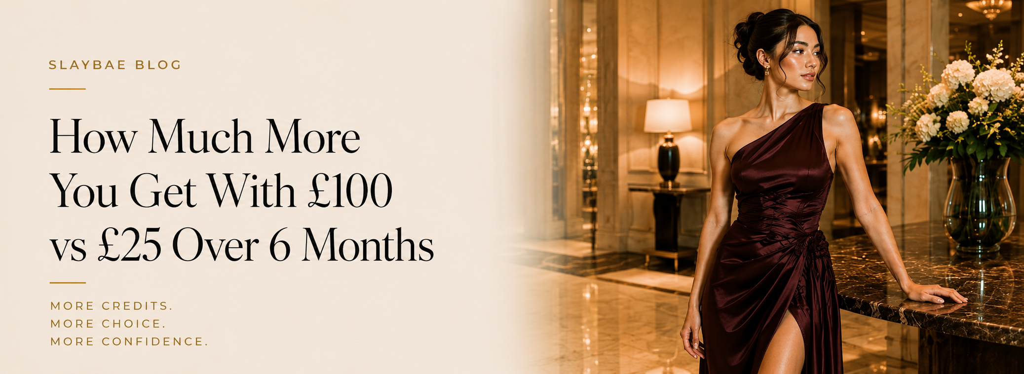How Much More You Get With £100 vs £25 Over 6 Months