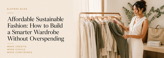 Affordable Sustainable Fashion: How to Build a Smarter Wardrobe Without Overspending