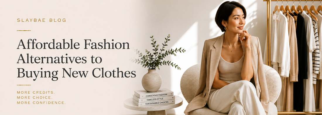 Affordable Fashion Alternatives to Buying New Clothes