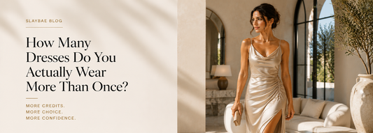 How Many Dresses Do You Actually Wear More Than Once?