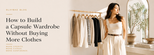 How to Build a Capsule Wardrobe Without Buying More Clothes