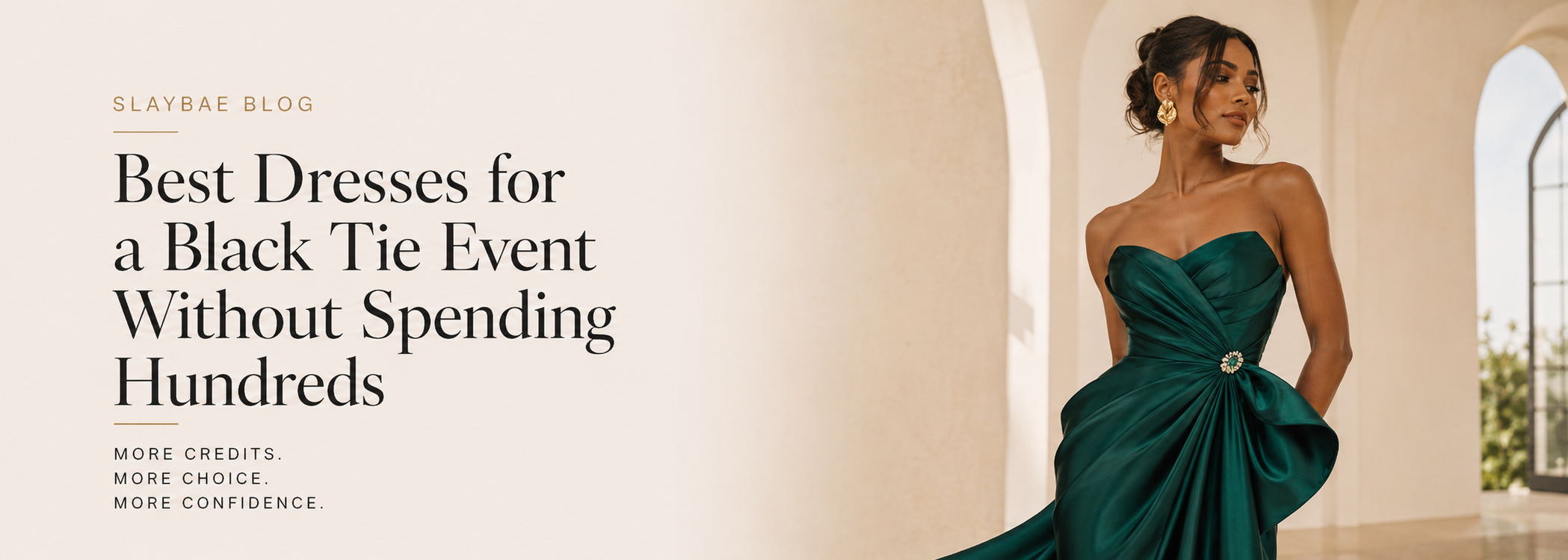 Best Dresses for a Black Tie Event Without Spending Hundreds