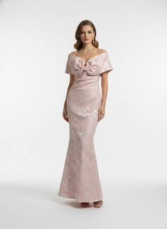 Babyboo Emberly Bardot Maxi Dress - Size XLarge