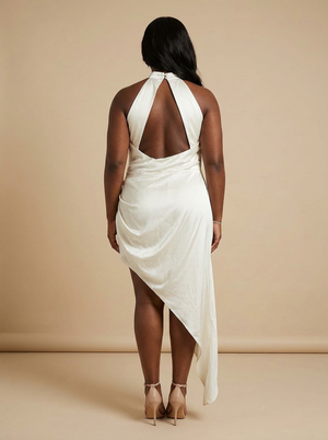 Club L London Halterneck Dress - Size 16