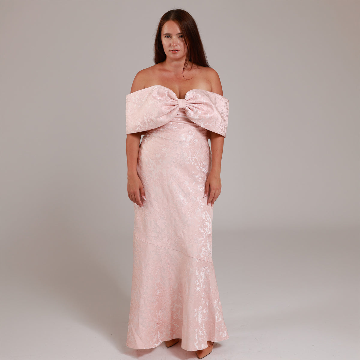 Emberly Bardot Maxi Dress