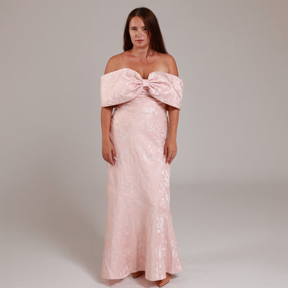 Emberly Bardot Maxi Dress