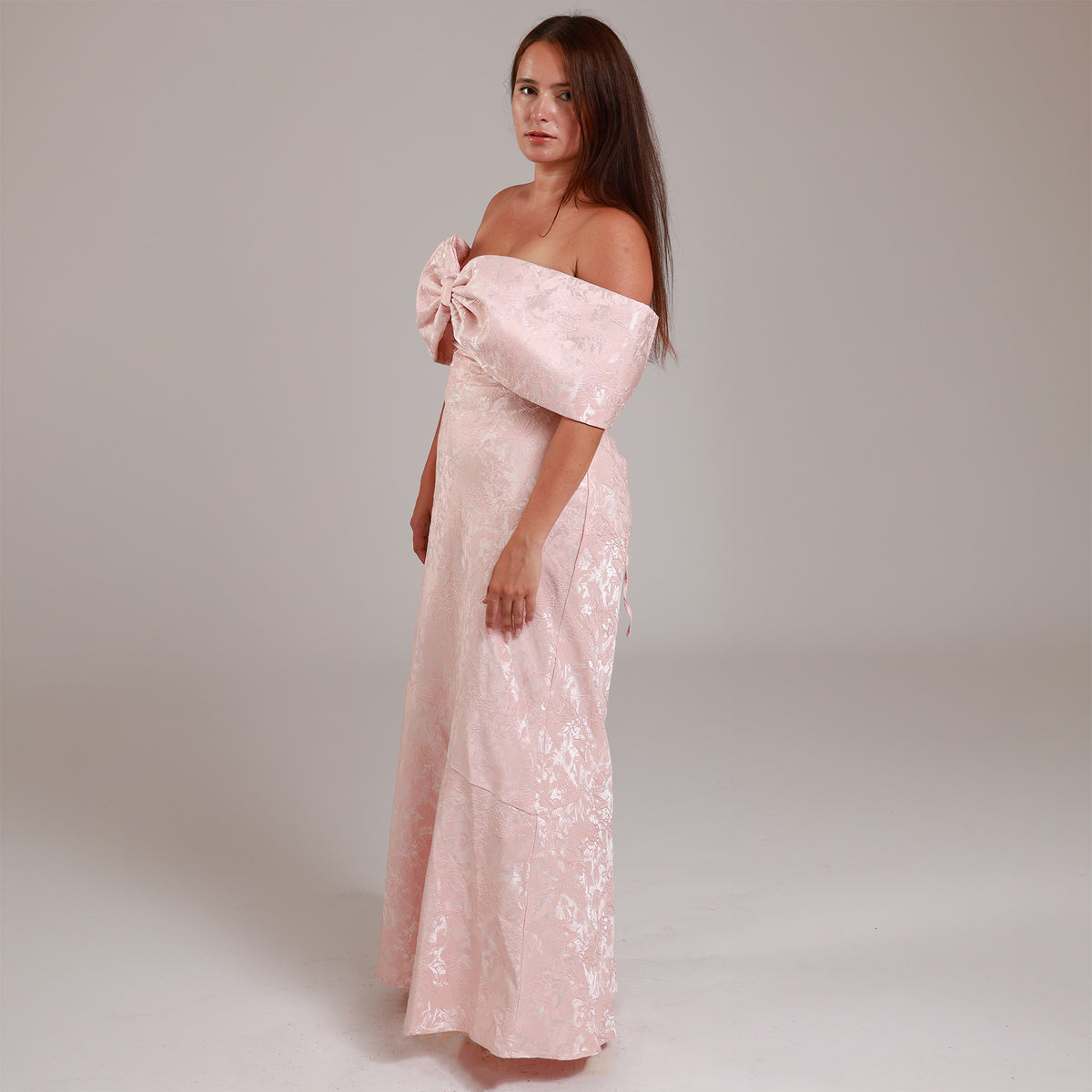 Emberly Bardot Maxi Dress