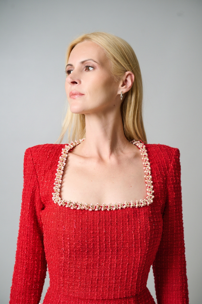 Natalie Red Dress