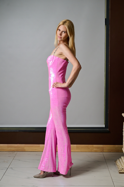 Tiffany Pink Jumpsuit