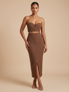 House of CB Caspiana Co-Ord Skirt Set - Size Medium