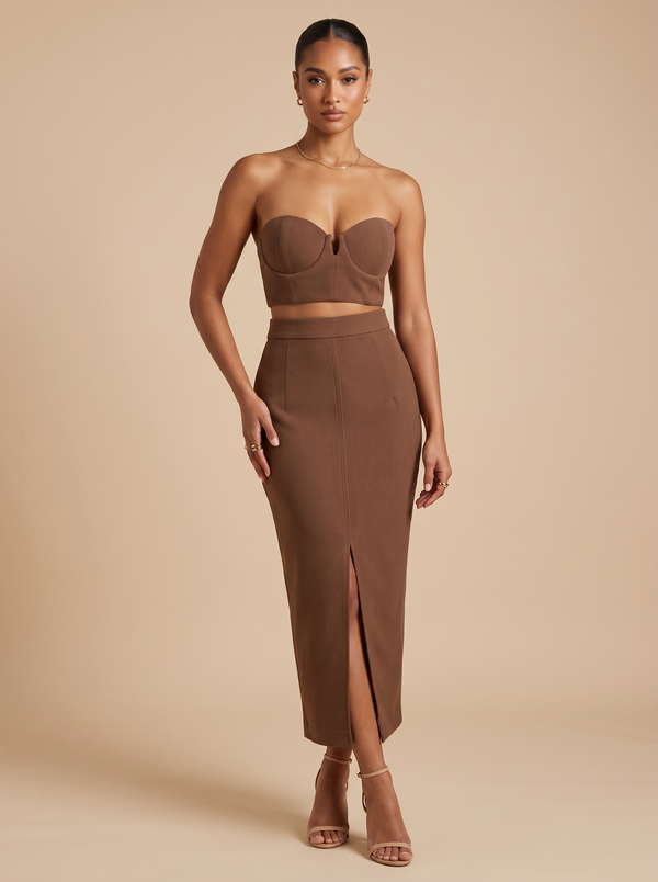 House of CB Caspiana Co-Ord Skirt Set - Size Medium