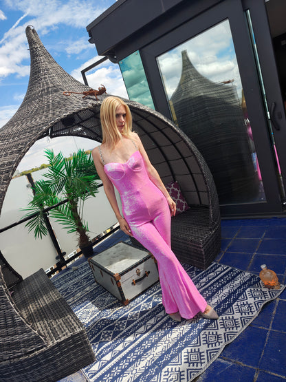 Tiffany Pink Jumpsuit