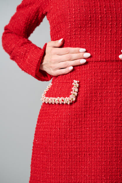 Natalie Red Dress